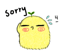 little leaf chicken sticker #11820447