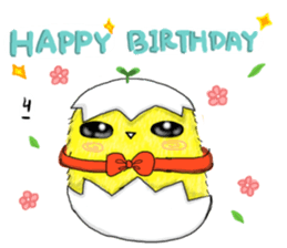 little leaf chicken sticker #11820448