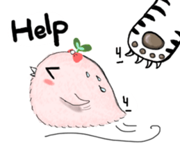 little leaf chicken sticker #11820450