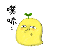 little leaf chicken sticker #11820451