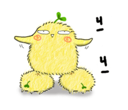 little leaf chicken sticker #11820452