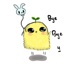 little leaf chicken sticker #11820453