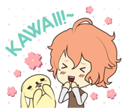 Notice Me Senpai! Mobile Game sticker #11820637