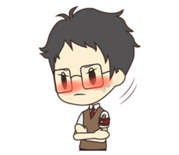Notice Me Senpai! Mobile Game sticker #11820638