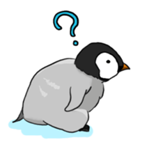 Fluffy Baby Penguins sticker #11820867