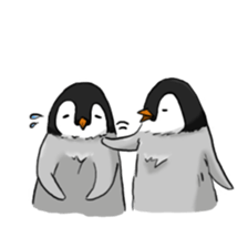 Fluffy Baby Penguins sticker #11820868