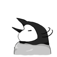 Fluffy Baby Penguins sticker #11820872