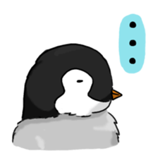 Fluffy Baby Penguins sticker #11820874