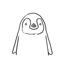 Fluffy Baby Penguins sticker #11820878