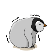 Fluffy Baby Penguins sticker #11820881