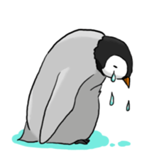Fluffy Baby Penguins sticker #11820885