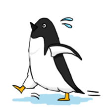 Fluffy Baby Penguins sticker #11820889