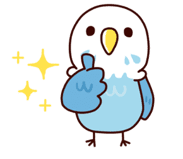 Live with the birds sticker #11820939