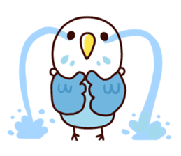 Live with the birds sticker #11820941