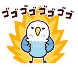 Live with the birds sticker #11820946