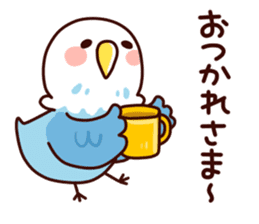 Live with the birds sticker #11820957