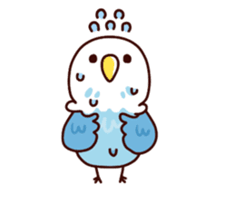 Live with the birds sticker #11820961