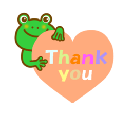 Frog's sticker of summer sticker #11821112