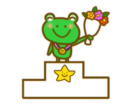 Frog's sticker of summer sticker #11821127