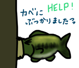 Bass Fishing2 sticker #11821783