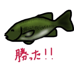 Bass Fishing2 sticker #11821787