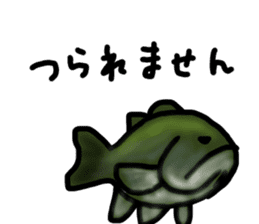 Bass Fishing2 sticker #11821790