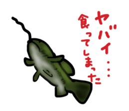 Bass Fishing2 sticker #11821791