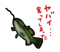 Bass Fishing2 sticker #11821791