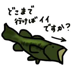 Bass Fishing2 sticker #11821798