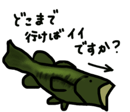 Bass Fishing2 sticker #11821798