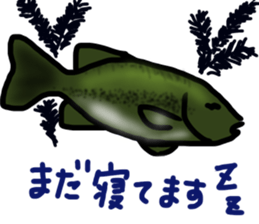 Bass Fishing2 sticker #11821802
