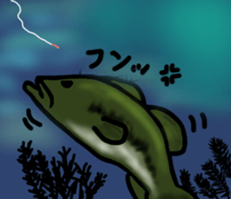 Bass Fishing2 sticker #11821812