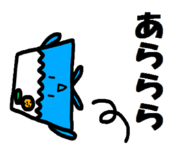 Mt. Fuji and a Mandarin orange sticker #11822042