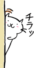 snow white cat sticker #11822116
