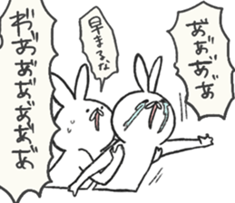 rabbits war sticker #11822415