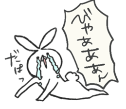 rabbits war sticker #11822418