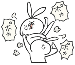 rabbits war sticker #11822424