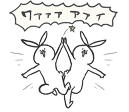 rabbits war sticker #11822425