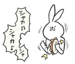 rabbits war sticker #11822427