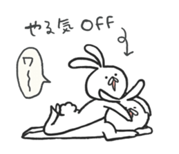 rabbits war sticker #11822430