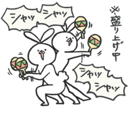 rabbits war sticker #11822439