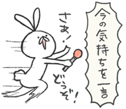 rabbits war sticker #11822443