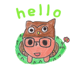Joy Owl * School life sticker #11822694