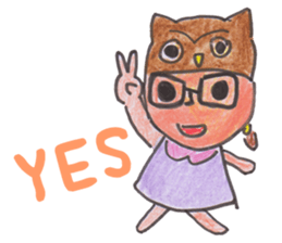 Joy Owl * School life sticker #11822695