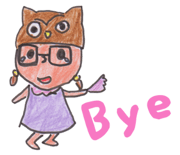 Joy Owl * School life sticker #11822731