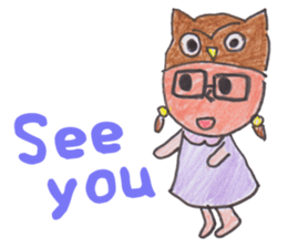 Joy Owl * School life sticker #11822732