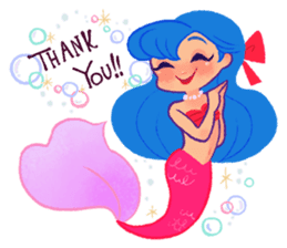 Sweet Mermaids sticker #11822740