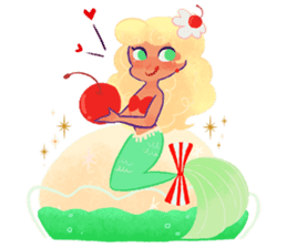 Sweet Mermaids sticker #11822768