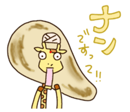 Life of cute giraffe.Puns version. sticker #11823185