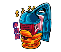 Drag pull brother - hello articles -2 sticker #11823554